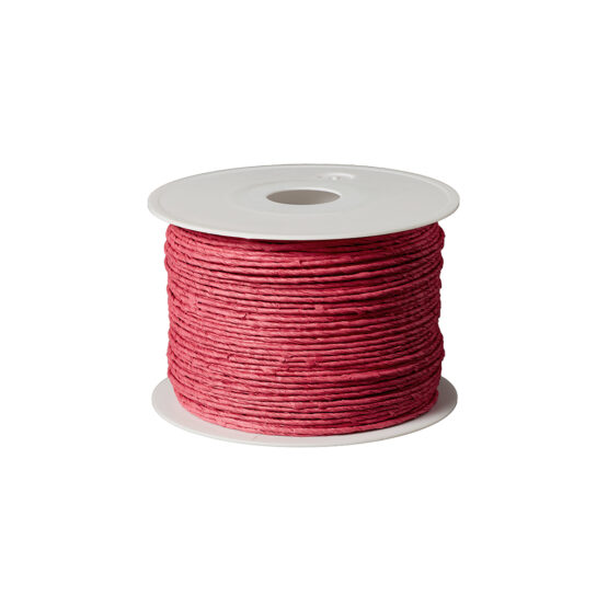 Papierdraht Crazy Paper, pink, 2 mm breit - kordeln-andere-baender, einfarbige-geschenkbaender, geschenkbaender, andere-baender