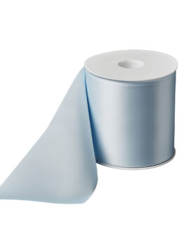 Premium-Satinband extra breit, hellblau, 100 mm breit