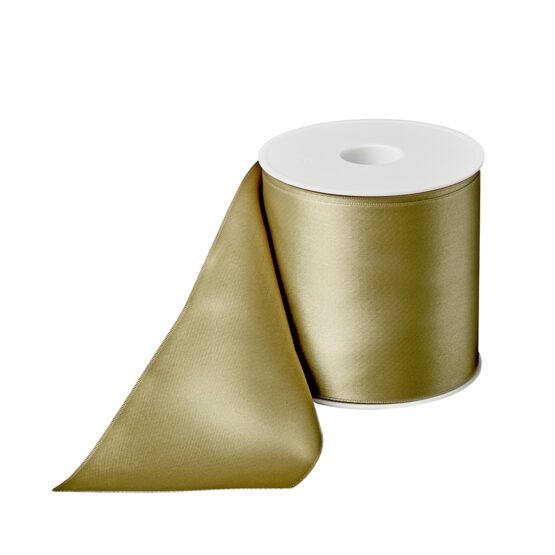 Premium-Satinband extra breit, hellgrün, 100 mm breit