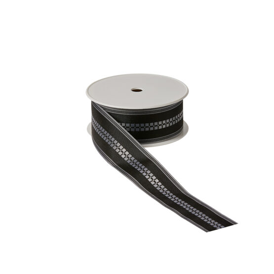 Trauerflor Antikmuster, schwarz, 40 mm breit, 25 m Rolle - trauerbaender, anlaesse-geschenkband-fuer-anlaesse-geschenkbaender, geschenkband-fuer-anlaesse-geschenkbaender, geschenkbaender