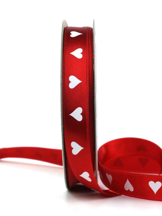 Geschenkband mit Herzen, rot, 15 mm breit - geschenkbaender, muttertag-anlaesse-geschenkband-fuer-anlaesse-geschenkbaender, valentinstag-anlaesse-geschenkband-fuer-anlaesse-geschenkbaender, geschenkband-mit-herzen-geschenkbaender, geschenkband-gemustert-geschenkbaender, anlaesse-geschenkband-fuer-anlaesse-geschenkbaender, geschenkband-fuer-anlaesse-geschenkbaender