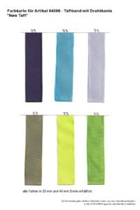 Farben 94099 Taftband mit Drahtkante New Taft_2 -