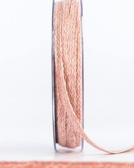 Flechtband, rosa, 20 mm breit - dekoband