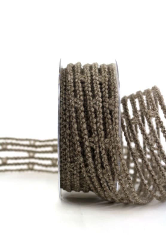 Flexibles Gitterband, braun, 40 mm breit - gitterband
