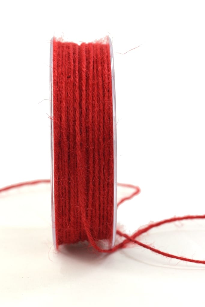 Jute-Kordel_rot_411211512350-2 Jute-Kordel/Schnur, rot, 1,5 mm breit