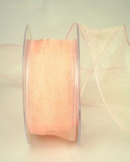 Organzaband rosa, 40 mm, mit Drahtkante - organzaband-mit-drahtkante, organzaband-einfarbig, 50-rabatt