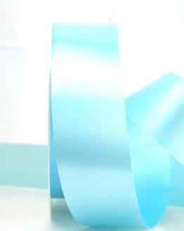 Wetterfestes Schleifenband hellblau, 40 mm - outdoor-baender, polyband