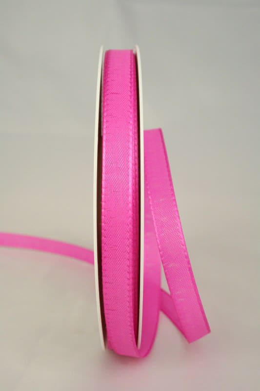 Dekoband Taftband 10mm pink_(14063-10-641) Dekoband Taftband, 10 mm breit, pink