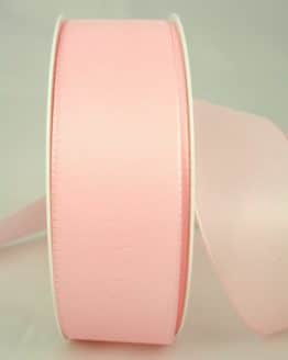 Dekoband Taftband, 40 mm breit, rosa - taftband