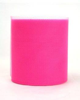 Tüll pink, 100 mm breit - tuellband, outdoor-baender
